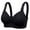 Y-2-Black, variant on Bigersell Full-Coverage Bras for Women Plus Size Wireless Bra Smoothing Comfort Soft V-Neck Push up Bras No Underwire Padded Bralette Full Figure Bra Style-D16, Y-1-Red 46B