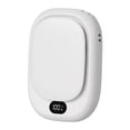 thumbnail image 1 of Ventilador de cintura portátil y compacto para exteriores, ventilador de refrigeración personal con 4 velocidades ajustables para Blanco, 1 of 9