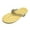 Gold, variant on Anuirheih Slip on Sandals Women,Fashion Women's Casual Shoes Breathable Outdoor Leisure Sandals Slippers(Black)