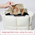 thumbnail image 6 of Kangaroo Velvet Portable Necklace Organizer with Removable Compartment - Display Case, Earring Organizer, and Necklace Holder - Gift, 6 of 7