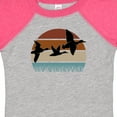 thumbnail image 4 of Inktastic Duck Hunting Retro Sunset Hunter Boys or Girls Baby Bodysuit, 4 of 5