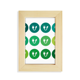 thumbnail image 1 of Marco de foto Unbranded Hojas verdes 5x7 pies madera, 1 of 4
