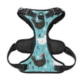 thumbnail image 5 of Picia Lovely Roosters No-Pull Dog Harness Reflective Front Clip Vest with Handle,Step-in Air Dog Harness,Adjustable 2 Metal Rings 4 Buckles,Easy to Put on & Take Off, 5 of 9