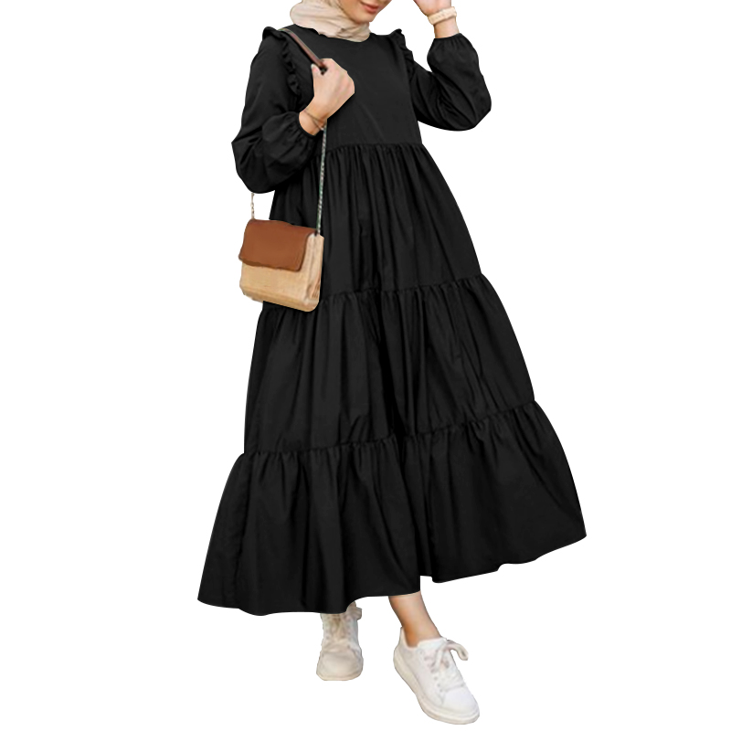 tiered layered dress