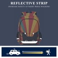 thumbnail image 5 of FORMRS Unisex School Backpack 17" Student Travel Bag with Laptop Compartment, Black Cat, 5 of 7