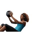 thumbnail image 3 of Medicine Ball - 10 lbs, Increase Power and Strength, Body Workout, Rows, Squats, Lunges, Home Training, 3 of 3