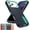 Darkblue+Mint, variant on Decase 3-in-1 Shockproof Case for iPhone 17 Pro Max,3-Layer Heavy Duty Anti-Scratch Hard Case,Rugged Kickstand Cover,Darkblue+Mint