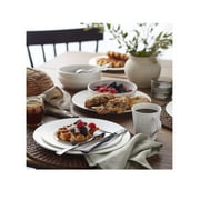 Lenox Tin Can Alley Seven Degree White Porcelain Bone China 4-Piece Place Setting (Service for 1)