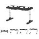 thumbnail image 1 of Soporte para cuenco JAMW Cuenco elevado de acero inoxidable ajustable 4 alturas, 1 of 5