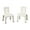 White Wash, variant on ECR4Kids Stackable Bentwood Chair, 10in Seat Height, Montessori Furniture, Natural, 2-Pack