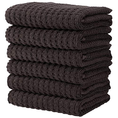 4 Packs Kitchen Dish Towels Inches 100% Cotton Absorbent Kitchen 15x26 4pcs 
