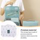 thumbnail image 5 of Wosthever Bolsa de almacenamiento Saco de maquillaje Bolsa de Mano de obra fina Multicolor Suministros de viaje multipropósito de larga Almacenamiento y organización del hogar Patrón de cactus, 5 of 6