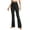 Zb-Noir, variante sur fartey Pantalons de Yoga Évasés pour Femmes Taille Haute Lissage des Fesses Leggings Croisés pour Femmes Contrôle du Ventre Sans Couture Pantalons Décontractés Taille Élastique Leggings de Jogging d'Entraînement