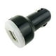 thumbnail image 1 of Cargador de coche universal USB de 2,1 A, minibala LED, doble USB, adaptador de 2 puertos para teléfono móvil (negro), 1 of 5