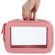 thumbnail image 2 of BRIGHTFUFU Bolsa de artículos de tocador transparente Bolsa de artículos de tocador de viaje transparente Bolsa de artículos de tocador con cremallera para aerolíneas, 2 of 8