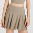 thumbnail image 4 of Butterfly Athletic Shorts For Womens 2 In 1 Flowy High Waisted For Tennis Running Workout With Pockets Khaki L, 4 of 6