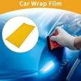 thumbnail image 2 of Unique Bargains Matte Yellow Protective Car Wrap Film 152x122cm 5.5mil Polyvinyl Chloride 1 Pc Universal, 2 of 7