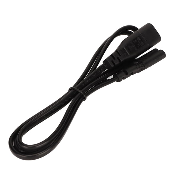 IEC320 C8 To IEC320 C7 Power Cable, 100-240V 1500W IEC 320 C8 To C7 Power Cable Reinforced For Digital Cameras For Desk Lamps
