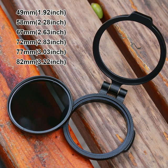 Becaristey Universal DSLR Camera Filter Brackets Professional Lens for Flip Holder Adapter Rings Photo Accessories 49mm