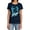 Navy, variant on Flash Zoom Women's T Shirt, Charcoal, Small