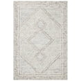 thumbnail image 2 of SAFAVIEH Abstract Grosvenor Geometric Wool Area Rug, Ivory/Gray, 3' x 5', 2 of 10