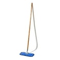 thumbnail image 4 of Tidy Tools Dust Mop for Floors, 12 Inch Cotton Head, Wood Mop Handle, Blue, 4 of 8