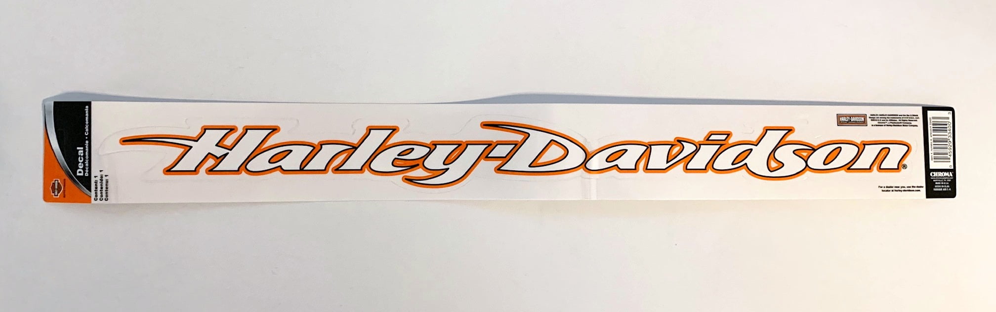 Harley Davidson Script Windshield Decal Walmart Com