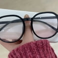 thumbnail image 5 of Large Frame Glasses Oversize Glasses Computer Gaming Glasses Blue Light Eyeglasses Large Frame Glasses Block Blue Light 0 Diopter Computer Gaming Glasses For Fashion Lady, 5 of 5