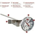 thumbnail image 3 of Escali AHB1 Instant Read Large 1.75-inches Dial Beverage Thermometer Liquid, Milk, Coffee, Tea, Stainless Steel Hands-Free Kitchen Thermometer NSF Certified Commercial, 3 of 4
