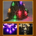 thumbnail image 2 of 10 LEDs Warm White Light Source Lamp series Battery PVC 2xAA Battery Halloween Pumpkin Ghost Scary Lamp Series, 2 of 3