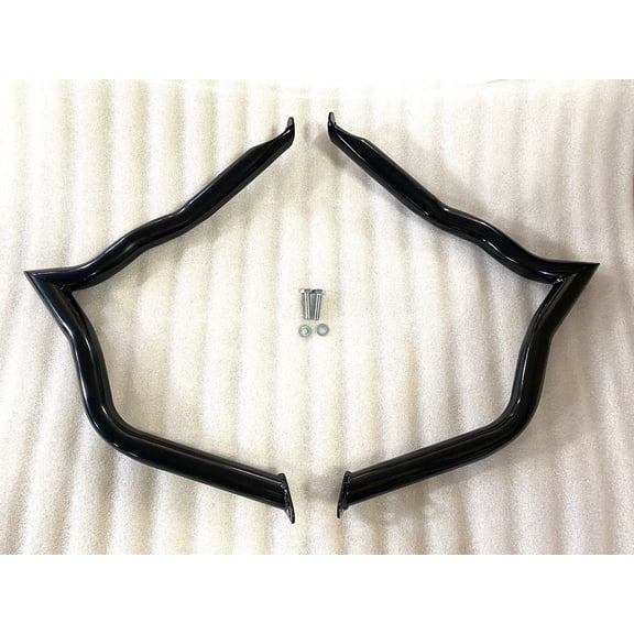 Front Protect Engine Guard Highway Crash Bar 4 Indian Challenger BLACK 2020-2025