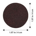 thumbnail image 6 of OFFIGAM 64Pcs Brown Felt Chair Leg Pads Multipurpose Floor Protectors for Hardwood Floors Scratch Prevention, 6 of 11
