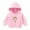 Pink, variant on Odeerbi Toddler Girls Fleece Hoodies Printed Pullover Hooded Sweatshirts Fashion Casual Long Sleeve Printing Hooded Sweatshirt Tops Blue