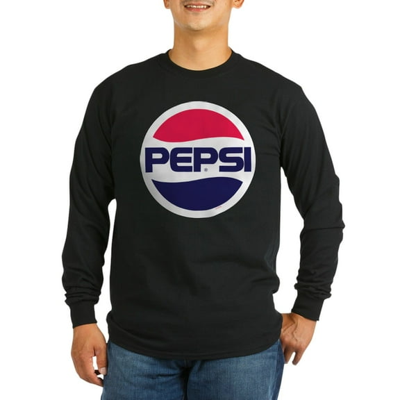 CafePress - Pepsi 90S Logo Long Sleeve Dark T Shirt - Long Sleeve Dark T-Shirt