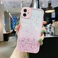 thumbnail image 5 of Starry pour Xiaomi Redmi 9 10 Note9 Note9s 9a 9c 10C 11lite 11t Note104g Note10pro Note11s Note11pro Note12spro Étui de Téléphone Anti-Chute à Trous Fins Poudre Scintillante, 5 of 5