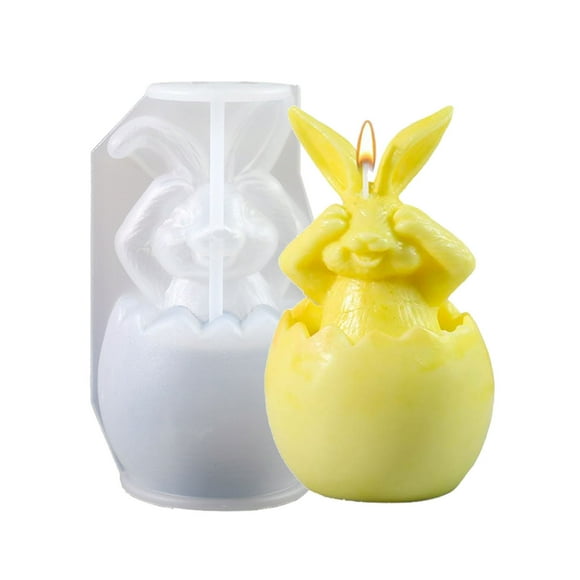 TIMIFIS Dropper Mold Easter Don'T Listen Don'T Say Don'T Look Silica Gel Mould Aromatherapy Candle Mould Silicone Molds Kitchen Gadgets