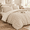 Ash Tan-Full, variant on Green Gingham Full Sizeforter Sets - 3 Pieces Ruched Bedding