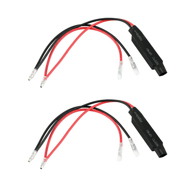 LED Resistor,10W Motorcycle LED Turn LED Load Resistor LED Load Resistor Decoder Sleek Aesthetic