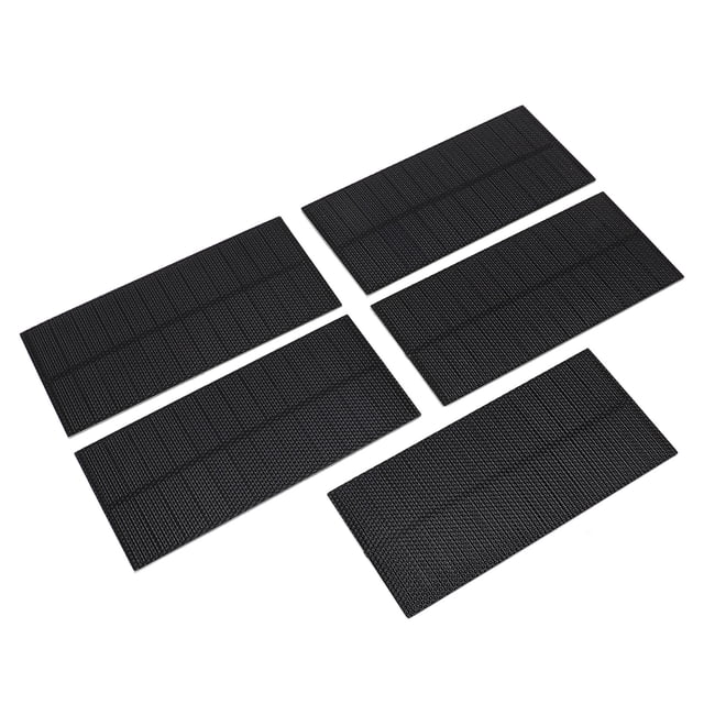 Portable Solar Panel, ETFE Monocrystalline Silicon Rain Proof 5W Single Piece Solar Panel Energy Saving for Electronic Applications