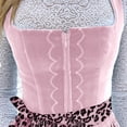 thumbnail image 2 of Women's Bavarian Oktoberfest Dirndl Dress with Apron Leopard Print Cosplay Party for Themed Festival Events, 2 of 5