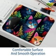 thumbnail image 6 of Cat Square Non-Slip Rubber Bottom Printed Desk Mat Mouse Mat Gaming Mousepad Desk Pad - 8.3x9.8 Inch, Suitable for Office and Gaming, 6 of 6