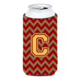 thumbnail image 1 of Letra C Chevron Granate Y Oro Tall Boy Bebida Aislador Hugger Cj1048-Ctbc, 1 of 1