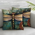 thumbnail image 3 of COMIO  I Will Always Be with You Vintage Dragonfly Throw Pillow Covers,Bedroom Living Room Home Decor,Gifts for Christian Woman, Lost Memorial Gift, 3 of 5