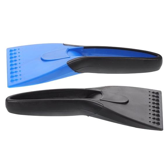 IFANLANDOR 2-Pack Heavy Duty Car Windshield Ice Scraper with Ergonomic Non- Handle for Winter Snow Removal
