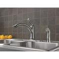 thumbnail image 4 of Delta Faucet Linden Single-Handle Kitchen Sink Faucet with Side Sprayer in Matching Finish, Arctic Stainless 4453-AR-DST, 4 of 6