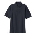 thumbnail image 5 of Port Authority Tall Heavyweight Cotton Pique Polo-4XLT (Classic Navy), 5 of 6
