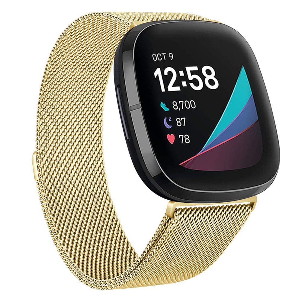 Correa De Malla Milanese Premium Para Fitbit Versa 3