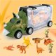 thumbnail image 5 of Juego de transportador de 9 piezas, transportador de dinosaurios, tamaño compacto, material educativo inercial interesante para coche, Almacenamiento y organización del hogar Dragón Triángulo Bearachild HA047131-02, 5 of 6