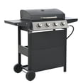 thumbnail image 4 of HIGHSOUND 4-Burner Stainless Steel Propane Gas Grill, 4 of 9
