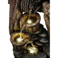 thumbnail image 2 of WELL FOUNTAIN WITH POURING PAIL, 2 BUCKETS, & 3 LEDS, 2 of 3